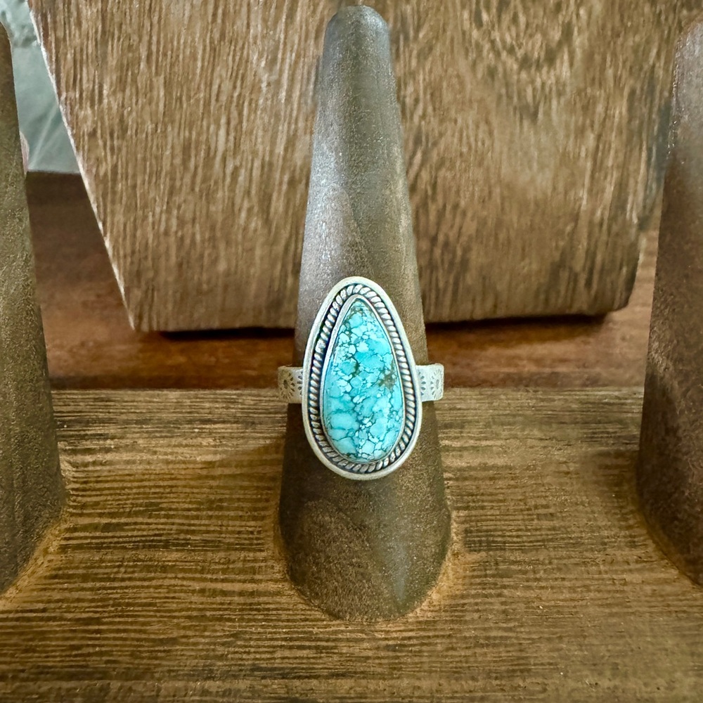 Dry Creek Stamped Adjustable Band Ring